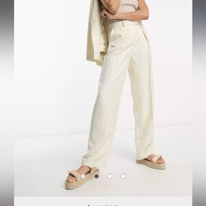NWT & Other Stories Linen Tailored Pants
